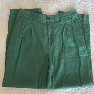Loft Petite Green Trousers